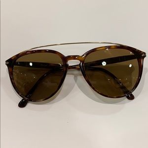New Persol Tortoise Sunglasses with Polarized Lens